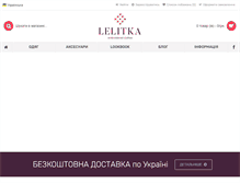 Tablet Screenshot of lelitka.com